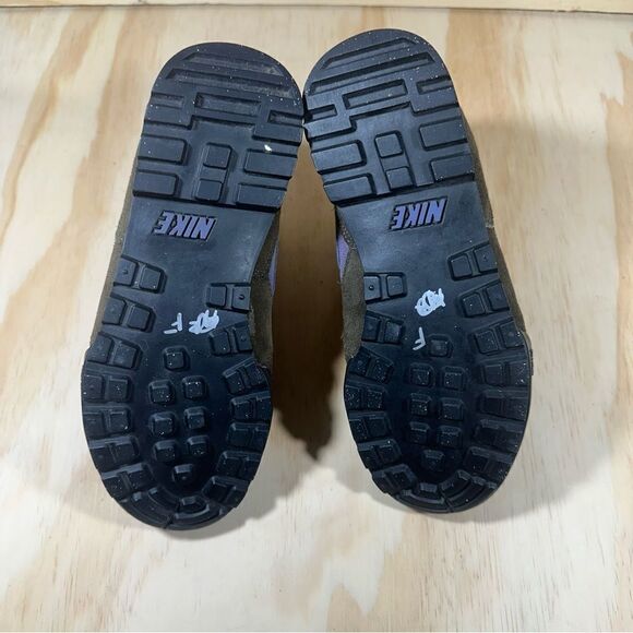 Nike Vintage Purple Brown Hiking Boots Women’s Size 6.5 - Picture 8 of 9